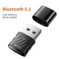 Toocki USB Bluetooth Adapter BT 5.1 Dongle Audio Receiver Speaker for PC Speaker Wireless Mouse Earphone Keyboard Music Transmit. 