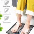 Foot Massage Pad, Portable Electric Massager Body Massager Muscle Simulator with Remote Control & Electrode Patch Feet Circulation Massager. 