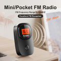 Pocket FM Radio - Digital Tuning, Crystal Clear Reception, 6 Presets | Long Playtime AAA Battery | Perfect for Walking, Jogging,. 