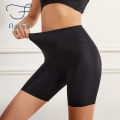 Flarixa Seamless High Waist Shorts Panties For Women Tummy Control Hip Lift Ice Silk Safety Pants Underwear Boyshorts Boxer. 