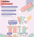 M&G Cutter shape cute Slide up Eraser 1pc. 