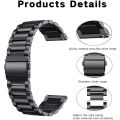 22mm Band For Samsung Galaxy Watch 4 6 40mm 44mm 6 Classic 43mm 47mm 5 45mm Stainless Steel Bracelet for HUAWEI Watch GT 2 Strap. 