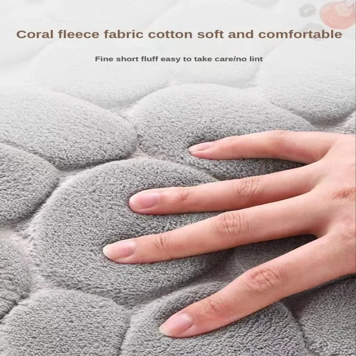 3D%20Non%20Slip%20Bathroom%20Mat%20Cobblestone%20Embossed%20Bath%20Mats%20Absorbent%20Doormat%20Carpet%20Door%20Floor%20Mats%20Machine%20Washable%20Quick%20Drying%20-%20Image%205