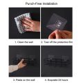 Rectangle Bathroom Metal Stand With Hooks. 