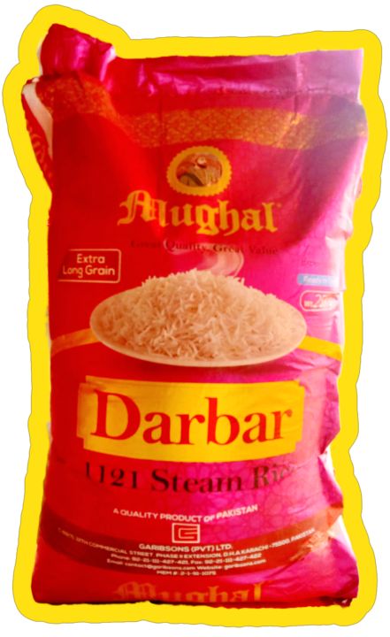 Darbar Rice Mughal Darbar 1121 steamed rice (pure Bismati) | Daraz.pk