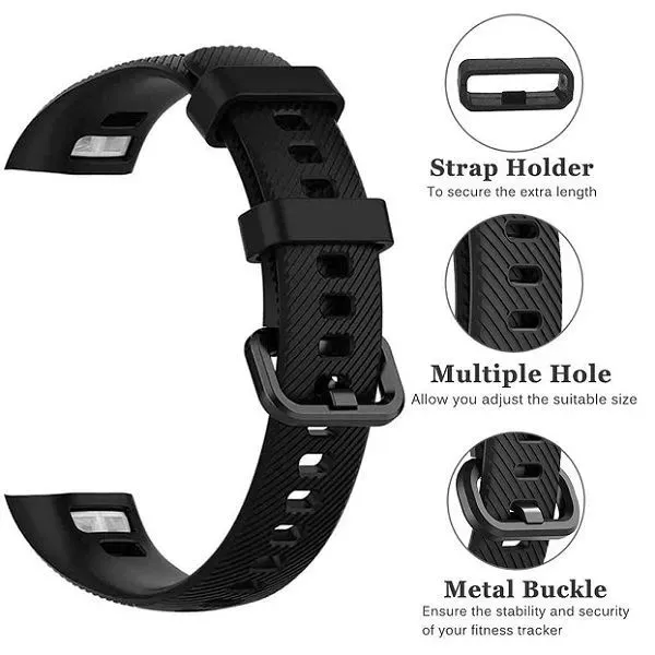 Honor%20Band%204/5%20Soft%20Silicone%20Strap%20-%20Image%202