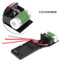 17117541092R Car Engine Cooling Radiator Fan Motor Resistor for Mini Cooper R50 R52 R53 2003-2008. 