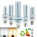 1PCS E27 LED Corn Light Bulbs 3W 5W 7W 9W 12W U Tube Fluorescent Neon Flood Lights 220V 110V Home Lamps 360° Lighting. 
