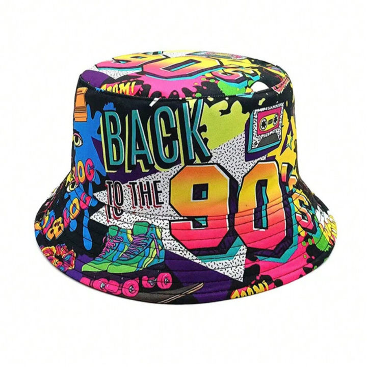 Spring/Summer%20Outdoor%20Men%E2%80%99s%20Sun-proof%20Bucket%20Hat%20Unisex%20Fisherman%20Hat%20Leisure%20Ramen%20Print%20Hat%20Fashion%20Women%E2%80%99s%20Basin%20Cap%20-%20Image%204