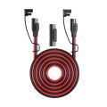 SAE to SAE Extension Cable Solar Plug Cord 16AWG Waterproof for Car Batteries. 
