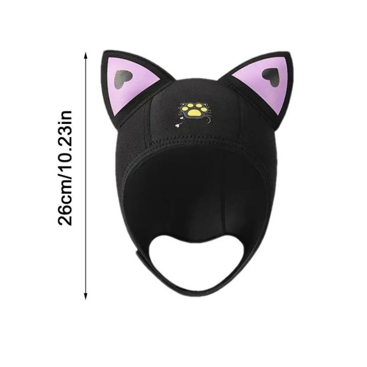 Cat%20Ears%20Diving%20Hood%203mm%20Neoprene%20Wetsuit%20Hood%20Cute%20Women%20Swim%20Cap%20for%20Surfing%20Snorkeling%20Water%20Sports%20Surf%20Diving%20Hat%20-%20Image%207