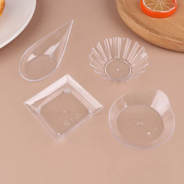 10Pcs%20Transparent%20Mini%20Appetizer%20Plates%20Ice%20Cream%20Cup%20Plastic%20Fruit%20Candy%20Cake%20Jelly%20Yogurt%20Mousse%20Dessert%20Container%20Pastry%20Tool%20-%20Image%204