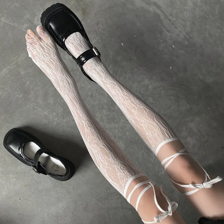 Street%20Split%20Toe%20Socks%20Strappy%20Lace%20Fishnet%20Stockings%20Cool%20JK%20Girl%20Knee%20Socks%20Japanese%20Lolita%20Jk%20Long%20Knee%20High%20Socks%20Lolita%20-%20Image%202