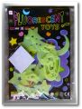 Glow In The Dark Luminous Fluorescent Sticker-Assorted. 