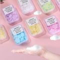 6 Boxs Petal Soap Paper Sheets Portable Disposable Antibacterial Hand Sheet Box Hand Bath Soap for Hiking Camping Outdoor Travel. 