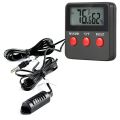 Digital Temperature And Humidity Meter LCD Display Outdoor Incubator Thermohygrometer With probe For  Pet Hatching Eggs Sensor. 