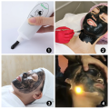 Carbon Gel Black Face Cream Mask Facial Deep Cleaning Support Laser Active Nano Toner Skin Rejuvenation  Care Tools. 