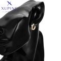 Xuping Jewelry Hot Sales High Quality Charm Popularity Circle Light Gold Color Hoop Earrings for Women Christmas  X000804253. 