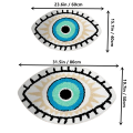 Thickened non slip eye pattern carpet doormat bathroom mat home decoration. 