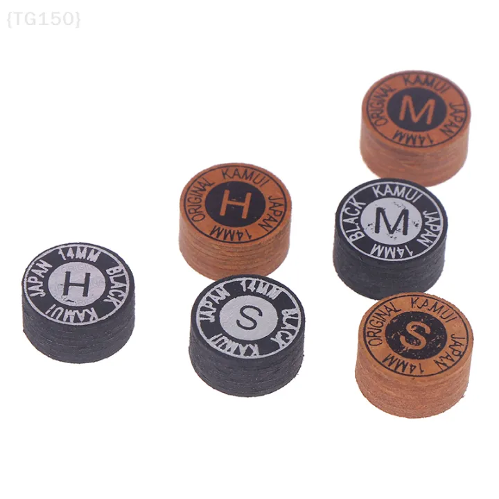 1Pc%2014MM%20Japanese%20Pool%20Cue%20Tip,%20Quality%20Leather%20Billiard%20Tip%20For%20Nine-Ball%20&%20Snooker%20Cue%20Head%20-%20Image%202