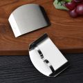 4-1pcs Kitchen Tool Accessories Stainless Steel Finger Guard Safety Cut vegetables Hand Guard Kitchen Tool Finger Protector Tool. 