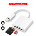 OTG Adapter For Adapter SD Card TF Card 2In1 Multifunction Camera Highspeed Transmission Card Reader Music Storage Card.