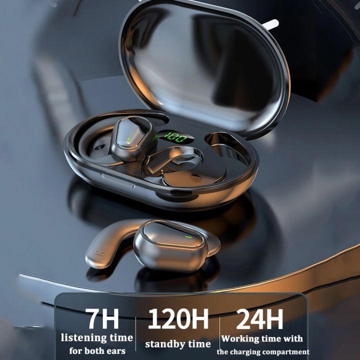 Bluetooth%205.3%20Headphones%20Ear%20Hook%20Earphones%20Wireless%20Earphones%20HiFi%20Stereo%20Waterproof%20Headset%20Noise%20Reduction%20Earbuds%20for%20Phone%20-%20Image%202