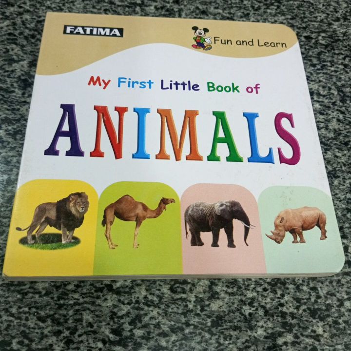 my first little book of animals  hard bond