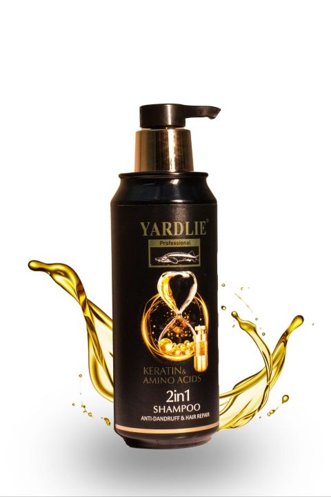 Yardley 2 in 1 shampoo keratin plus Amino acids  400ml