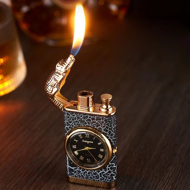 Dual%20Fire%20Switch%20Lighter%20with%20Quartz%20Watch%20Metal%20Windproof%20-%20Image%203