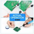 60W Adjustable Temperature Welding Solder Rework Station Heat Pen Tips Electric Soldering Iron for Repairing by BeBosLook.