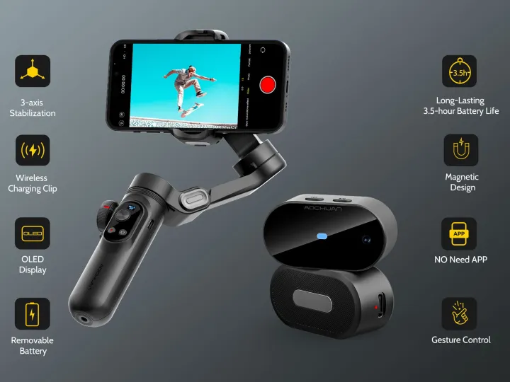 AOCHUAN%20Smart%20X%20Pro%20AI%203%20Axis%20Smart%20Phone%20Gimble%20Stabilizer%20For%20i%20phone%20and%20Android%20-%20Image%207