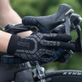 ROCKBROS Bicycle Full Gloves Summer Spring Autumn Breathable Touch-screen Shockproof MTB Road Sports Fishing Bike Knit Gloves. 