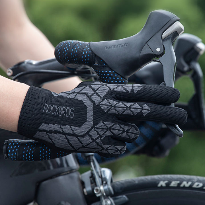 ROCKBROS%20Bicycle%20Full%20Gloves%20Summer%20Spring%20Autumn%20Breathable%20Touch-screen%20Shockproof%20MTB%20Road%20Sports%20Fishing%20Bike%20Knit%20Gloves%20-%20Image%202