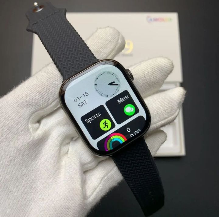 WS-Z9 Max Series 9 Smart Watch (Finger Tap Call Gesture) (Watch Os ...