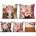 1pc Anime Spy X Family Pillow Case Home Sofa Throw Pillow Car Cushion Throw Pillow Cover. 