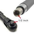 Offset Extension Wrench Impact, Electric Ratchet Wrench, Chain Drive Wrench Extender, Compatible-With 1/2" Sockets. 