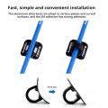 TOOPRE Bicycle C-Type Buckle Wire Passer Frame Wire Seat Wire Tube Double-Sided Tape Aluminum Alloy Oil Pipe Holder. 