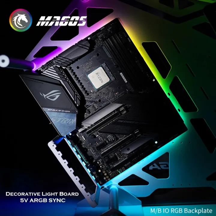 Computer%20Motherboard%20Backlight%20RGB%20Backplate%20Frame%20Symphony%205V%20ARGB%20SYNC%20For%20ATX%20MATX%20ITX%20Mobo%20Gamer%20MOD%20Light%20Polution%20-%20Image%207