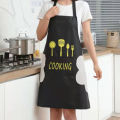 Apron Waterproof Oilproof Can Wipe Hands Kitchen Work Clothes Home Cooking Cleaning Men and Women Universal Sleeveless Apron.