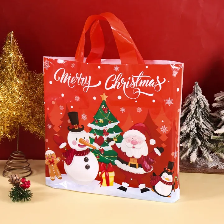 6pcs%20Christmas%20Reusable%20Gift%20Bags%20with%20Handles%20Durable%20Plastic%20Xmas%20Tote%20Bags%20Gifts%20Wrapping%20Shopping%20Christmas%20Decorations%202025%20-%20Image%202