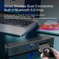 Soundbar Computer PC TV Laptop Desktop Wired Wireless Bluetooth Speaker Sound Box Bar Music Portable Caixa De Som Audio System.
