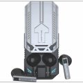 Ronin R-7035 Immortal Katana Blade In Ear Tws Gaming Earbuds With Metal Glider, Rgb Leds, 50ms Latency, Upto 50 Hrs Playtime, Asap Charge, Gliding Blade Sound, 13mm Driver, Iwp (blade Gray). 