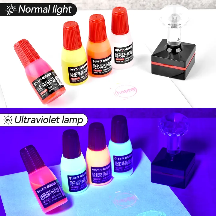 10ml Security Oil UV Invisible Ink Anti-Counterfeiting Fluorescent ...