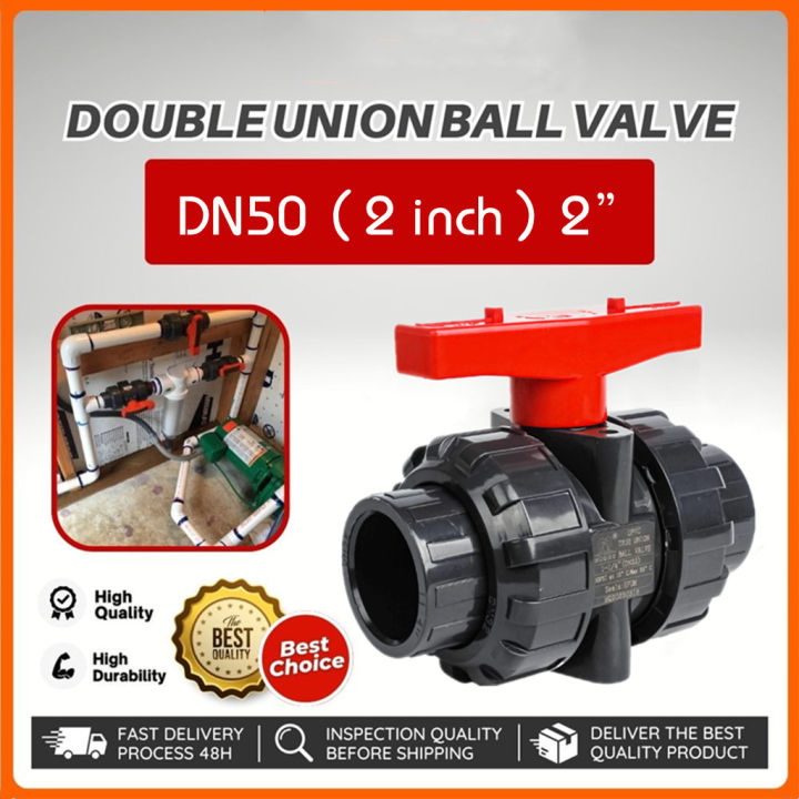 PVC socket weld type electrical conduit PVC plastic pool valve 2 inch uPVC union ball valve union ball valve union ball valve