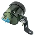 Universal Motorcycle Lever Brake Oil Tank Front Brake Clutch Fluid Bottle Master Cylinder Oil Reservoir Tank Cup With Holder. 