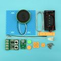 DIY Retro FM Radio Kit No Solder STEM Electronic Project Sound Activated LED Student Science Experiment Kit. 