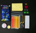 Full Body Glow Costume Kit 136 Pcs Glowing Stick And Ring Set 7 Different Color Long Time Glow UpTo 10 Hours Water Proof Non Leaking High Quality Glowing Costume Kit For Family Fun Time. 