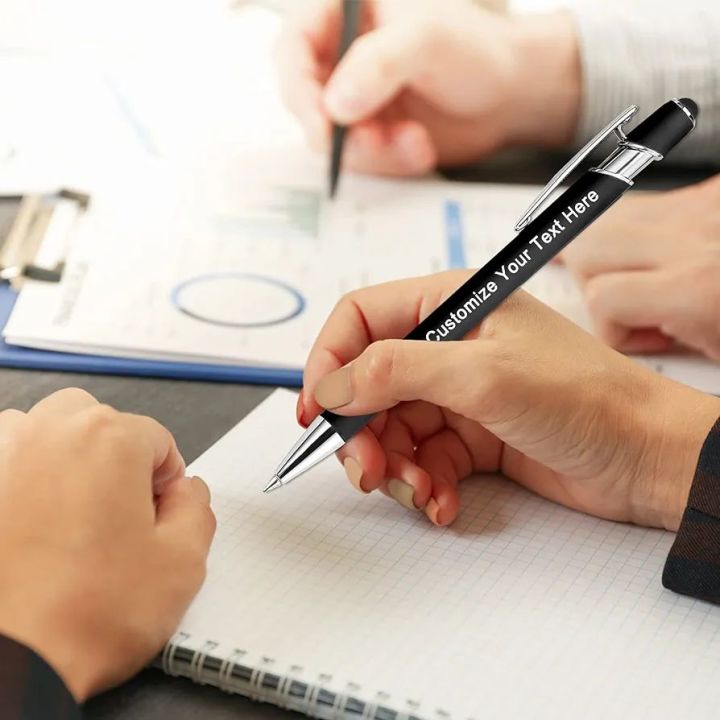 Customized Name Engraved Ball Point Pen | Best Gift For Teacher, Student Doctors office Boss and Others | Best writing nip by Mo Mart