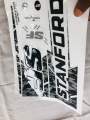 Original Cricket Bat Stickers - 3D Embossed. 